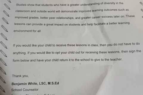 Indiana School Counselor Tells Parents They Can Opt Their Kids Out of Studying Black History Month..