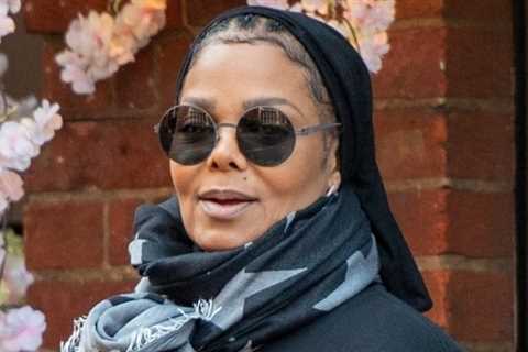 Janet Jackson spotted for the first time in almost a year!