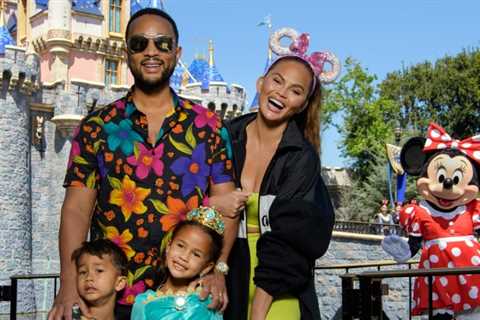 Chrissy Teigen & John Legend Head to Disneyland to Celebrate Daughter Luna’s 6th Birthday!