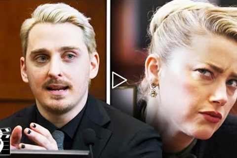 Top 10 Most INTENSE Testimonies In The Johnny Depp Amber Heard Trial