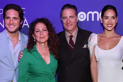 Gloria Estefan & Andy Garcia join Adria Arjona & Diego Boneta at the “Father of the Bride”..