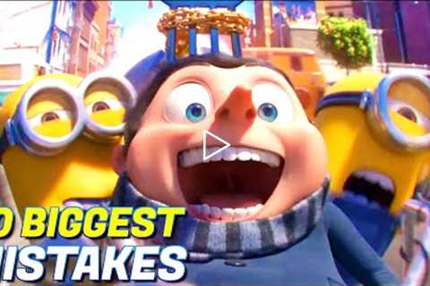 10 Biggest Minions The Rise of Gru Goofs You Missed| Movie Mistakes