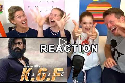 KGF CHAPTER 2 TRAILER REACTION 🤗 WE’RE BACK 🤗 #BigAReact