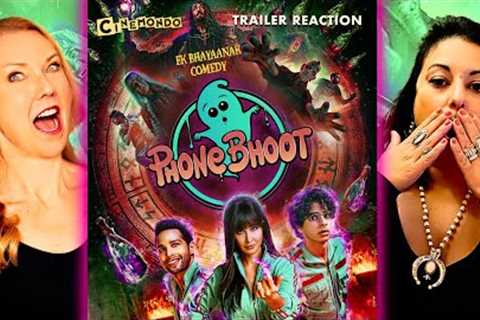 Phone Bhoot Trailer Reaction! Hindi | Katrina Kaif | Ishaan | Siddhant Chaturvedhi | Jackie Shroff!