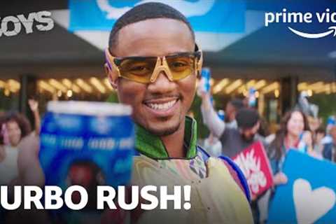 A-Train''s Turbo Rush Commercial | The Boys Clip | Prime Video