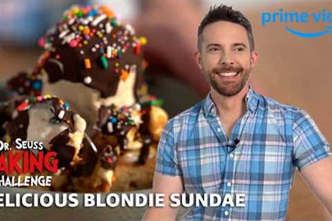 PB & Marshmallow Blondies with Joshua John Russell | Dr. Seuss Baking Challenge | Prime Video