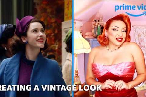 A Dazzling and Marvelous Mrs. Maisel Holiday Party Look | Prime Video