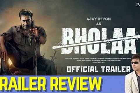 Bholaa Movie Trailer Review | KRK | #krkreview #bholaa #ajaydevgan #bollywood #bholaatrailer #krk