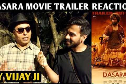 Dasara Movie Trailer Reaction | By Vijay Ji | Nani | Keerthy Suresh | Hindi