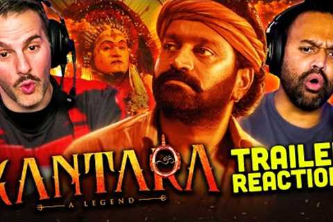 KANTARA Trailer Reaction w/ Andrew & Imtiaz! |  Rishab Shetty | Vijay Kiragandur  | Hombale..