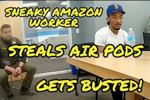 Amazon Prime Warehouse Worker Caught Stealing on the Job!!!