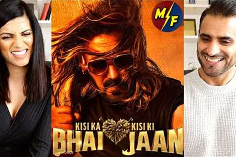 KISI KA BHAI KISI KI JAAN TRAILER REACTION!! | Salman Khan, Pooja Hegde