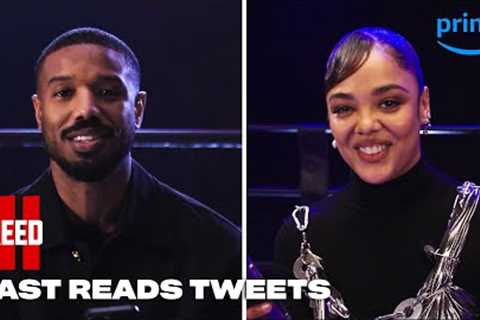 Michael B. Jordan and Tessa Thompson Read Fan Tweets | Creed III | Prime Video