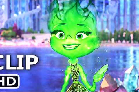 ELEMENTAL Ember Turns Green Scene (2023) Pixar Animated Movie