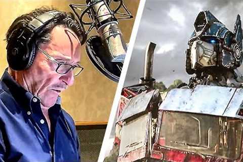 TRANSFORMERS: Rise of the Beasts Peter Cullen as Optimus Prime Behind the Scenes (2023)