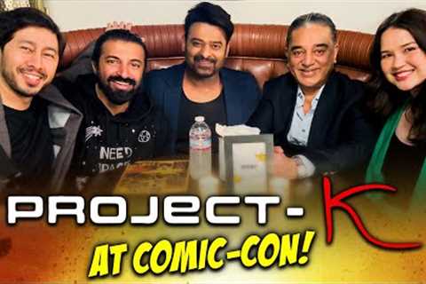 PROJECT K - KALKI 2898 AD Teaser Reaction & Comic-Con Vlog | Prabhas, Kamal Haasan, Deepika..