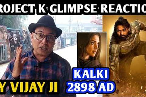 Project K Movie Glimpse Reaction | By Vijay Ji | Kalki 2898 AD | Prabhas | Deepika P, Amitabh B