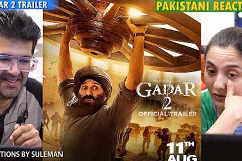 Pakistani Couple Reacts To Gadar 2 Trailer | Sunny Deol | Ameesha Patel | Anil Sharma
