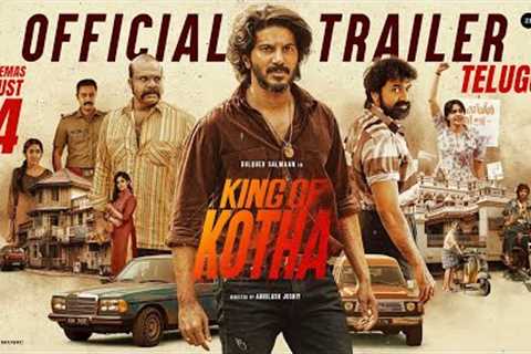 King of Kotha Telugu Trailer | Dulquer Salmaan | Abhilash Joshiy | Jakes Bejoy | August 24th