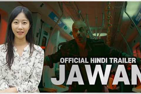 (SUB)Korean Actor & Actress React to JAWAN Official Hindi Trailer | Shah Rukh Khan | Atlee