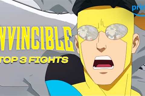 Invincible : Top Three Battle Scenes | Invincible | Prime Video