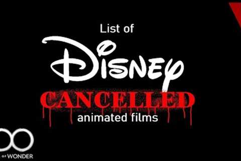 List of Disney''s Cancelled Animated Films (1933-2018)