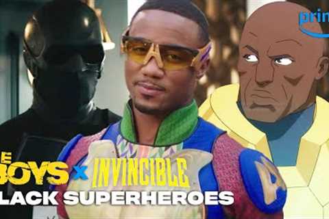 LIVE! Celebrating Black Superheroes | The Boys & Invincible | Prime Video
