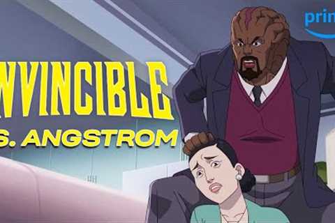 Invincible Saves His Mom From Angstrom Levy | Invincible | Prime Video