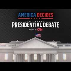 Watch Live: Biden and Trump face off in first 2024 presidential debate, hosted by CNN