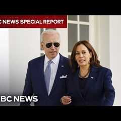LIVE: President Biden drops out of 2024 presidential race, endorses VP Harris | NBC News