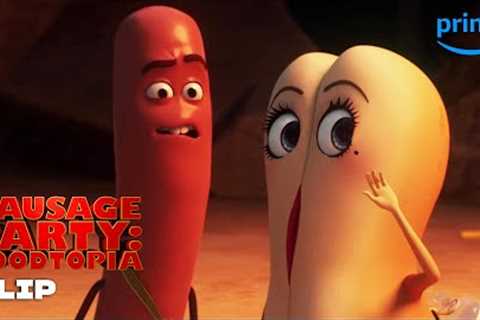 The Epic Campfire Fight | Sausage Party: Foodtopia | Prime Video