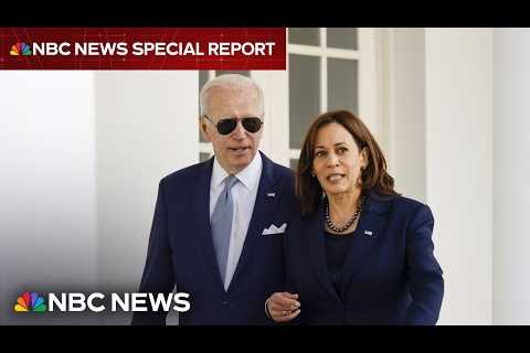 LIVE: President Biden drops out of 2024 presidential race, endorses VP Harris | NBC News