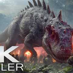 PRIMITIVE WAR Trailer (2025) New Dinosaur Horror Movies 4K